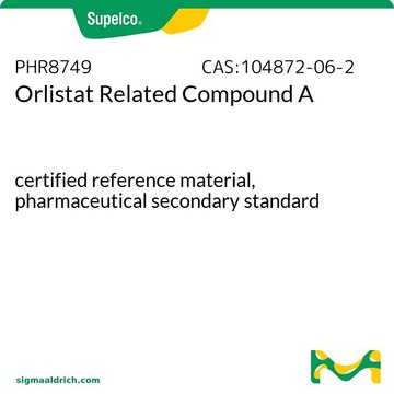 Orlistat Related Compound A certified reference material, pharmaceutical secondary standard