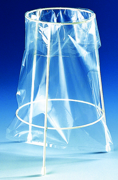 BRAND&#174; stand for disposal bags epoxy-coated (steel wire, with rubber feet)