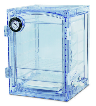 Scienceware&#174; Lab Companion&#8482; cabinet vacuum desiccator volume 11&#160;L, amber polycarbonate, pkg of 1&#160;ea