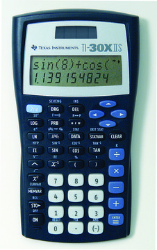 Calculators, Texas Instruments, Scientific Model TI-30X IIS