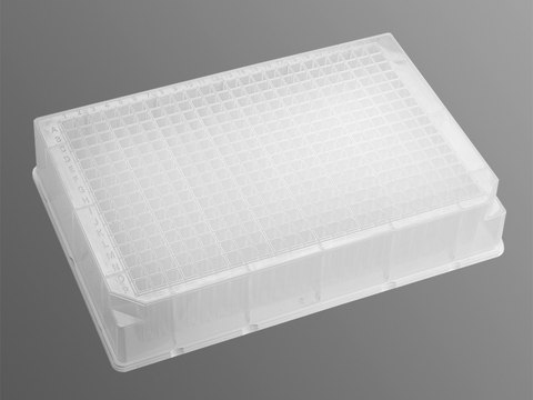 Corning&#174; Axygen&#174; Deep Well Microplate indiv. wrapped, size 384&#160;wells, working volume 240&#160;&#956;L, pkg of 50&#160;ea, sterile