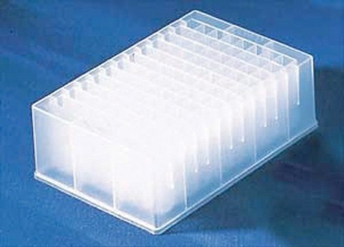 Corning&#174; 96孔聚丙烯深孔板 V-bottom clear, polypropylene, bag of 5 ×, sterile, lid: no