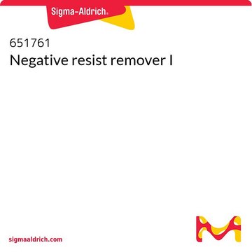 Negative resist remover I