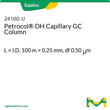 Petrocol&#174; DH Capillary GC Column L × I.D. 100&#160;m × 0.25&#160;mm, df 0.50&#160;&#956;m