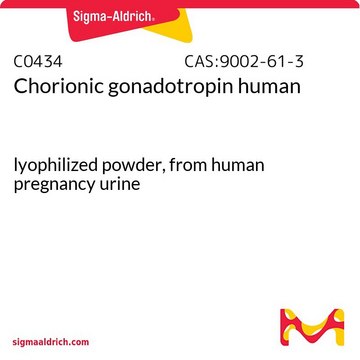 Chorionic gonadotropin human lyophilized powder, from human pregnancy urine