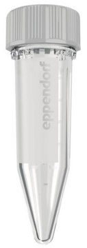 Eppendorf&#174;&nbsp;DNA LoBind Tube tube capacity (5&#160;mL), cap (screw cap), PCR clean, case of 200&#160;ea (2 bags of 100 Tubes each)