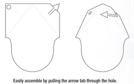 Dual Purpose Scoops size large, white, non-sterile