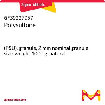 Polysulfone (PSU), granule, 2&#160;mm nominal granule size, weight 1000&#160;g, natural