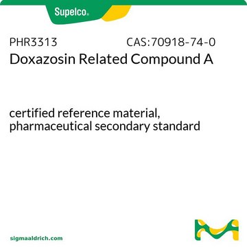 Doxazosin Related Compound A certified reference material, pharmaceutical secondary standard