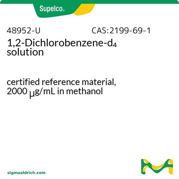 1,2-Dichlorobenzene-d4 solution certified reference material, 2000&#160;&#956;g/mL in methanol