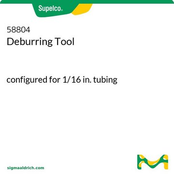 Deburring Tool configured for 1/16 in. tubing