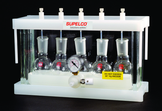 Visiprep&#8482; 5-port Flask Vacuum Manifold standard