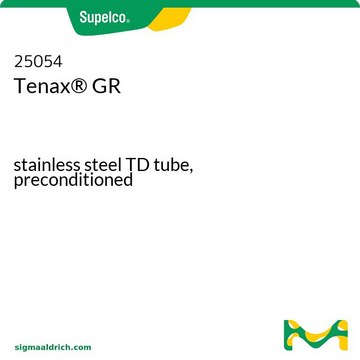 Tenax&#174; GR stainless steel TD tube, preconditioned