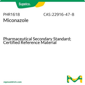 咪康唑 Pharmaceutical Secondary Standard; Certified Reference Material