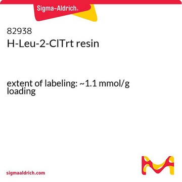 H-Leu-2-ClTrt 树脂 extent of labeling: ~1.1&#160;mmol/g loading