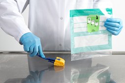 eMcollect Sponge Stick Diluent: Buffered Peptone Water in bag with closure label, Calibrated dose: 10 mL, bag of 10 × 10 (Zip bags)