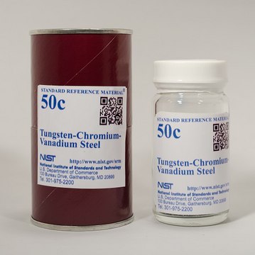 Tungsten-chromium-vanadium steel NIST&#174; SRM&#174; 50c