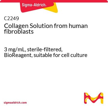 胶原蛋白溶液 来源于人类成纤维细胞 3&#160;mg/mL, sterile-filtered, BioReagent, suitable for cell culture