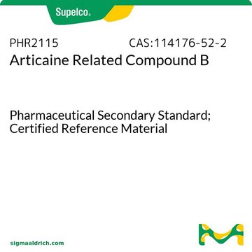 Articaine Related Compound B Pharmaceutical Secondary Standard; Certified Reference Material