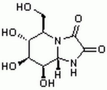 Kifunensine, Kitasatosporia kifunense A potent alkaloid inhibitor of mannosidase I.