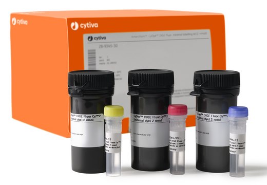 CyDye&#8482; DIGE Fluor, Minimal Labeling Kit Cytiva 28-9345-30, pack of 2&#160;nmol