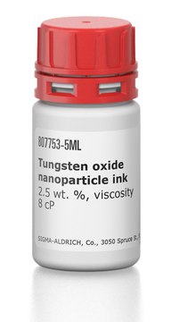 Tungsten oxide nanoparticle ink 2.5&#160;wt. %, viscosity 8&#160;cP&#160;