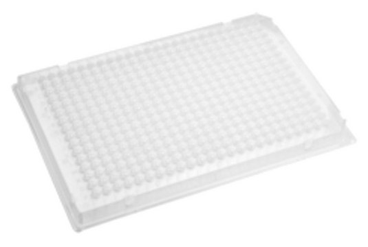 Corning&#174; Axygen&#174; PCR Microplate size 384&#160;wells, Full Skirt, clear, conical bottom clear polypropylene wells, maximum volume 40&#160;&#956;L, pkg of 5x10plates/cs