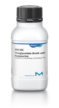 Thioglycolate Broth with Resazurine suitable for microbiology, NutriSelect&#174; Plus