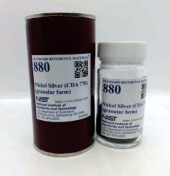 Nickel silver NIST&#174; SRM&#174; 880, (CDA 770)