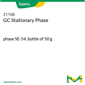 SE-54（聚甲基硅氧烷：5% 苯基，1% 乙烯基硅氧烷） phase SE-54, bottle of 50&#160;g