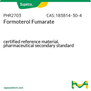 Formoterol Fumarate certified reference material, pharmaceutical secondary standard