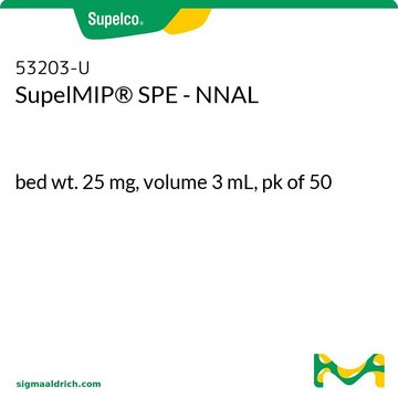 SupelMIP&#174; SPE - NNAL bed wt. 25&#160;mg, volume 3&#160;mL, pk of 50