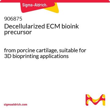 Decellularized ECM bioink precursor from porcine cartilage, suitable for 3D bioprinting applications