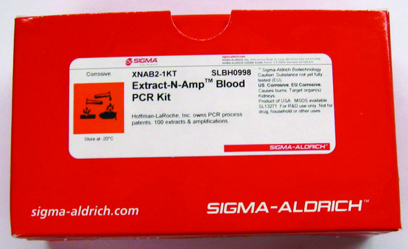 Extract-N-Amp&#8482;血液PCR试剂盒 sufficient for 100&#160;extractions, sufficient for 100&#160;amplifications