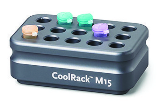 Corning&#174; CoolRack&#174; M15, capacity 15 x 1.5 or 2 mL microfuge tubes, gray