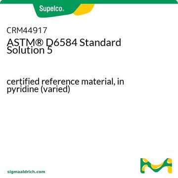 ASTM&#174; D6584 Standard Solution 5 certified reference material, in pyridine (varied)