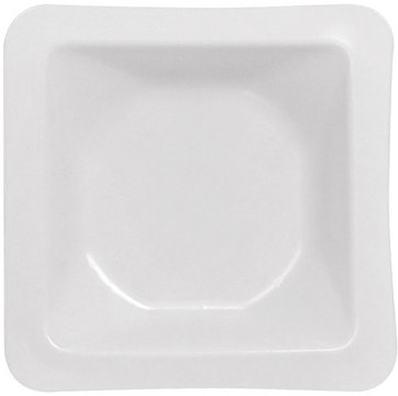 Weigh Boat size small, square white polystyrene