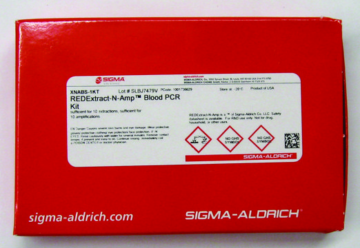 REDExtract-N-Amp&#8482; Blood PCR Kit sufficient for 10&#160;extractions, sufficient for 10&#160;amplifications