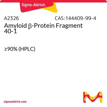 Amyloid &#946;-Protein Fragment 40-1 &#8805;90% (HPLC)