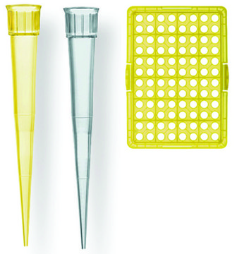 BRAND&#174; pipette tips, bulk volume 2-200&#160;&#956;L, pack of 1000&#160;ea (1 bag of 1000)