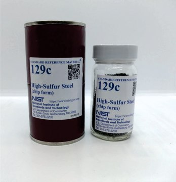 低合金钢 NIST&#174; SRM&#174; 129c, high sulfur (SAE 112)