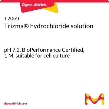 Trizma&#174; 盐酸溶液 pH 7.2, BioPerformance Certified, 1&#160;M, suitable for cell culture