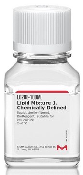 脂质混合物1，化学成分明确 liquid, sterile-filtered, BioReagent, suitable for cell culture