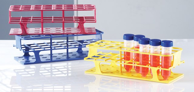 OneRack&#174; Test Tube Rack Full, polyoxymethylene (fiberglass reinforced), size 24&#160;wells, well diam. 30&#160;mm, white