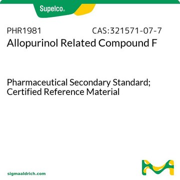 别嘌醇相关化合物 F Pharmaceutical Secondary Standard; Certified Reference Material