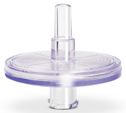 Millex&#174; PVDF syringe filter pore size 5.0&#160;&#956;m, diam. 25&#160;mm, non-sterile, hydrophilic