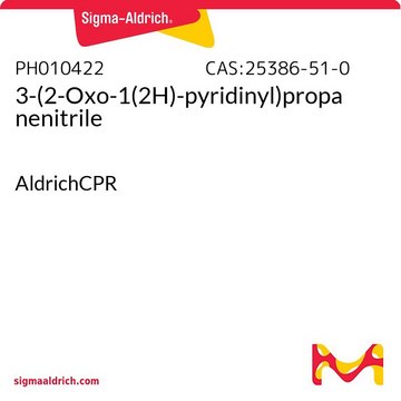 3-(2-Oxo-1(2H)-pyridinyl)propanenitrile AldrichCPR