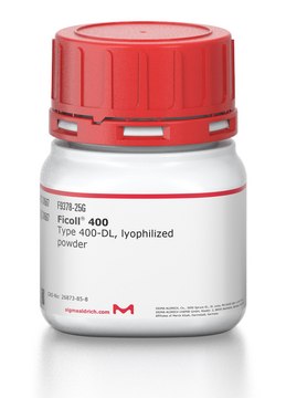 Ficoll&#174; 400 Type 400-DL, lyophilized powder