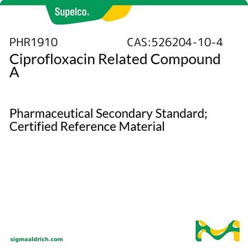 环丙沙星相关化合物A Pharmaceutical Secondary Standard; Certified Reference Material