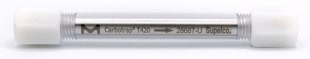 Carbotrap&#174; T420 89mm SS TD Tube O.D. × L 1/4&#160;in. (6.35&#160;mm) × 3 1/2&#160;in. (89&#160;mm), preconditioned, pkg of 10&#160;tubes